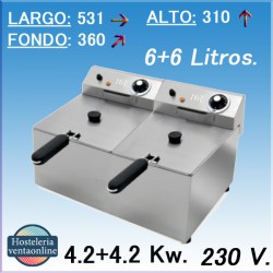HR FAINCA Freidora Eléctrica FD6L6LF